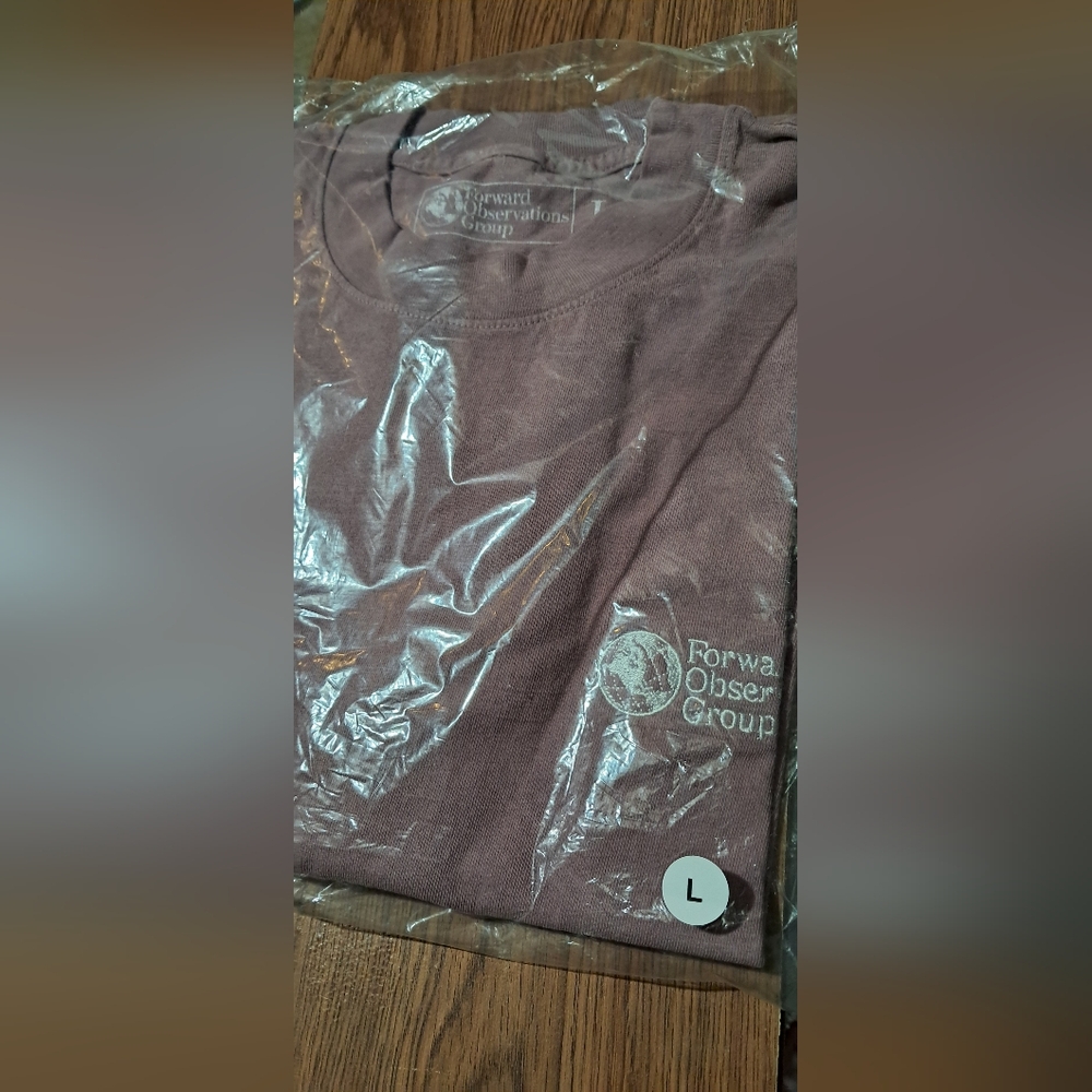 Forward Observations Group Mauve embroidered shirt